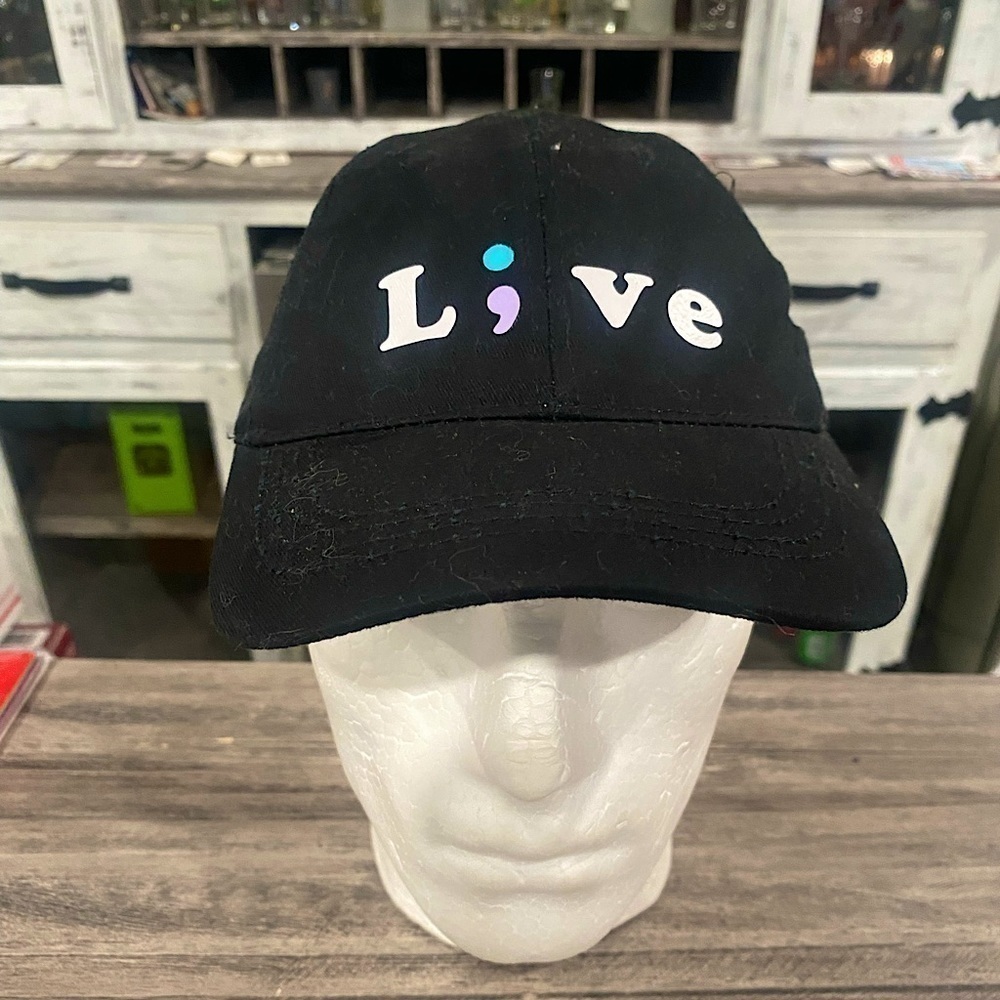 Live/L;ve Company Logo Mental Health Awareness Hat